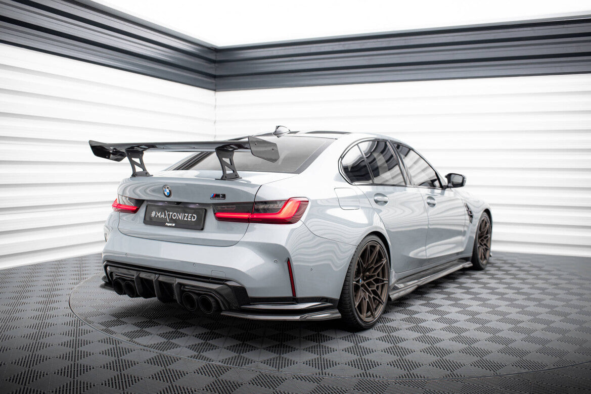 Carbon Heckspoiler Heckflügel Standfuß Innen passend für BMW M3 G80 / M340i G20 / 3 M-Paket G20 / 3 Standard G20