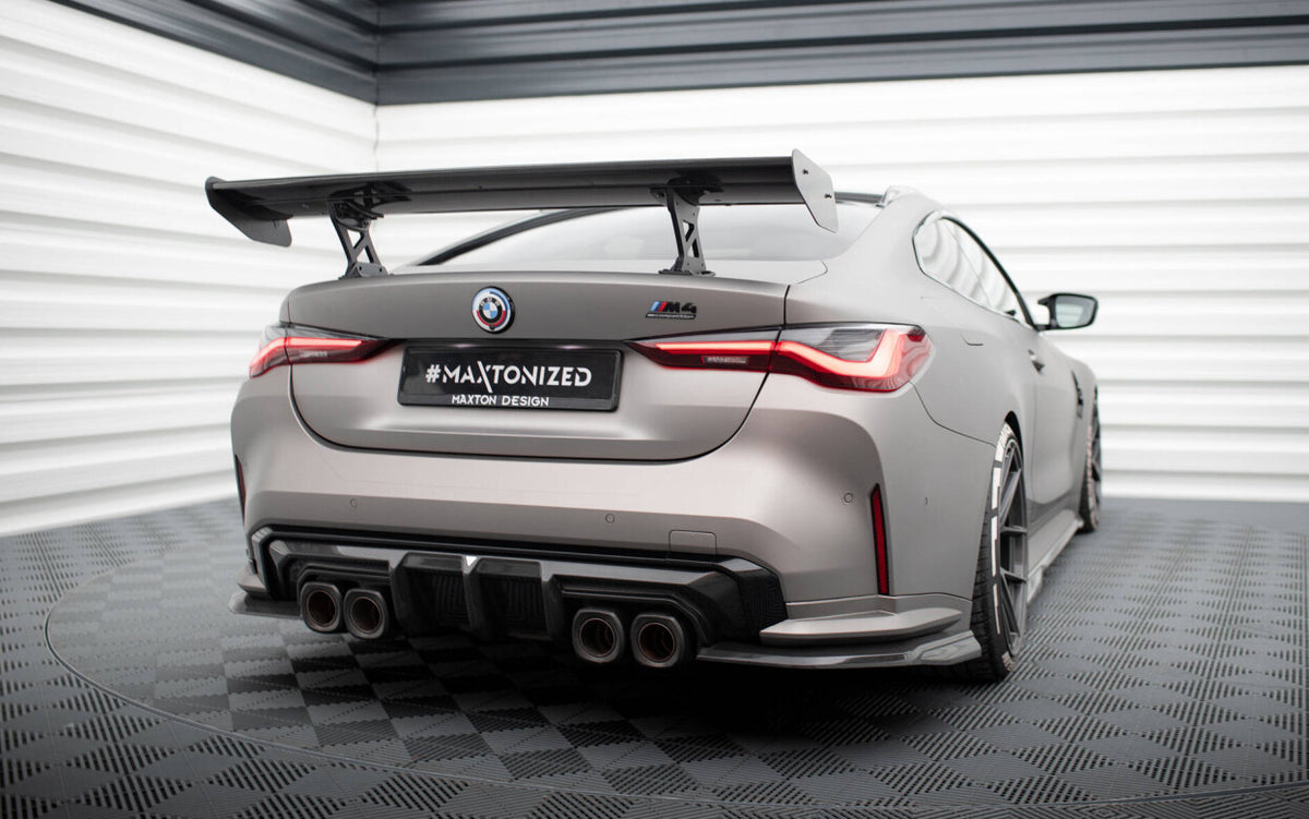 Carbon Heckspoiler Heckflügel Standfuß Innen passend für BMW M4 G82 / G82 FL / M440i / 4 M-Paket G22 / G22 FL