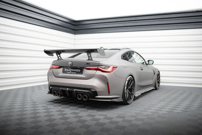 Carbon Heckspoiler Heckflügel Standfuß Innen passend für BMW M4 G82 / G82 FL / M440i / 4 M-Paket G22 / G22 FL