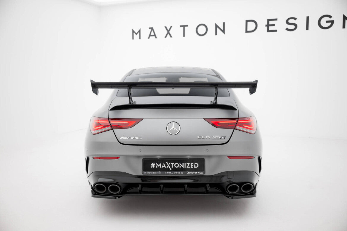 Carbon Heckspoiler Heckflügel Standfuß Innen passend für Mercedes CLA Coupe C118 / C118 FL