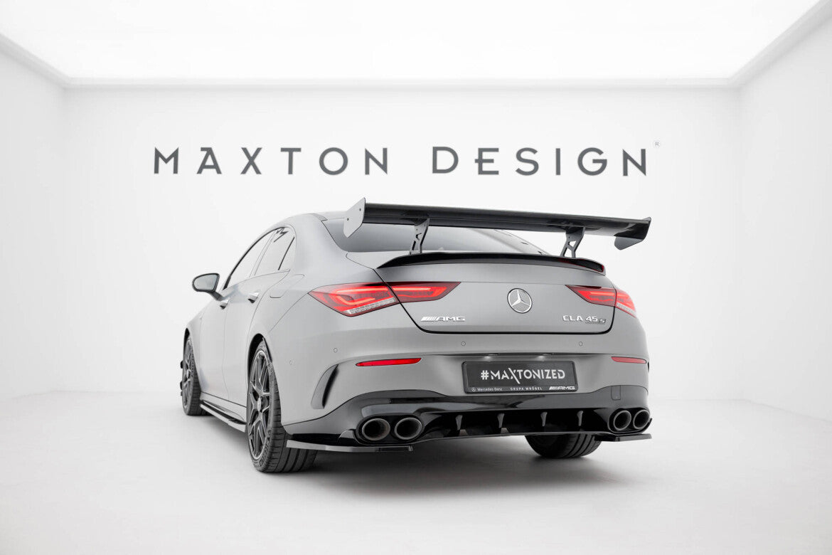 Carbon Heckspoiler Heckflügel Standfuß Innen passend für Mercedes CLA Coupe C118 / C118 FL