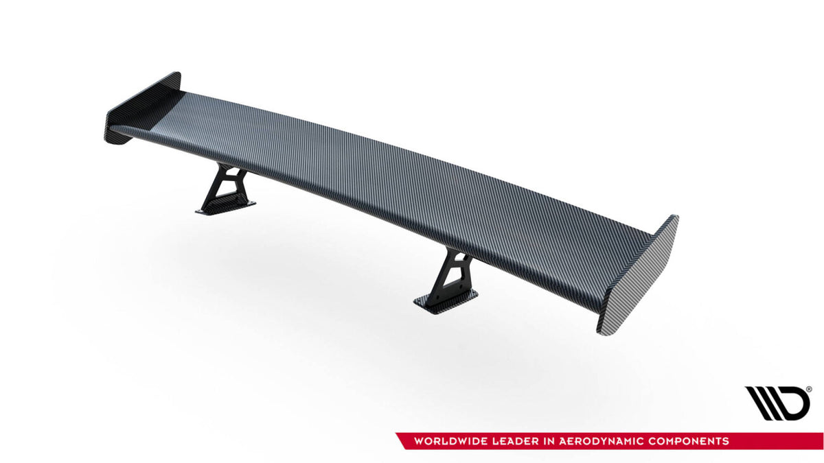 Carbon Heckspoiler Heckflügel Standfuß Innen V.1 + LED passend für BMW 1er M E82