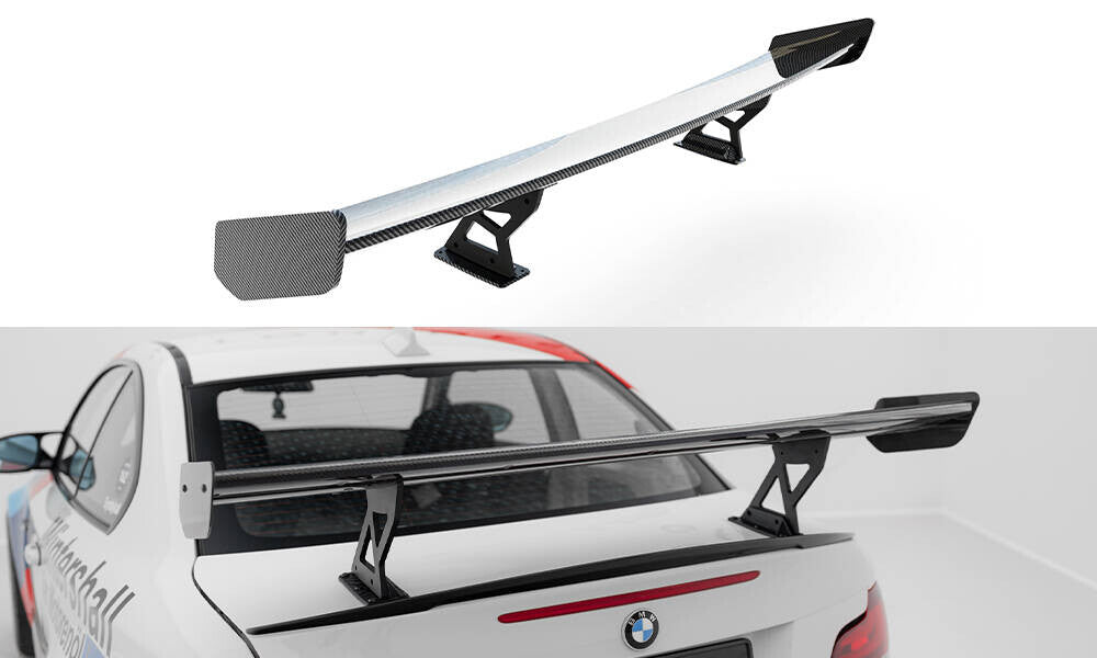 Carbon Heckspoiler Heckflügel Standfuß Innen V.1 passend für BMW 1er M E82