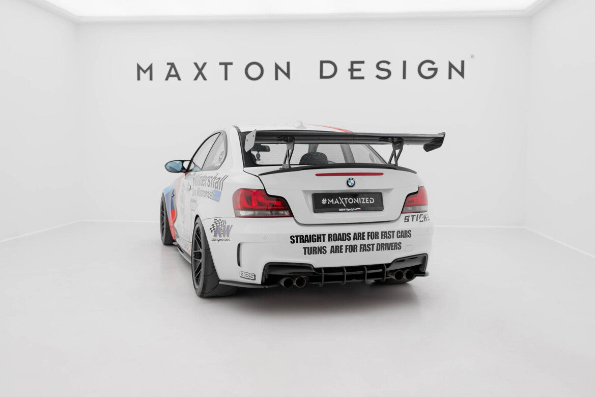 Carbon Heckspoiler Heckflügel Standfuß Innen V.1 passend für BMW 1er M E82