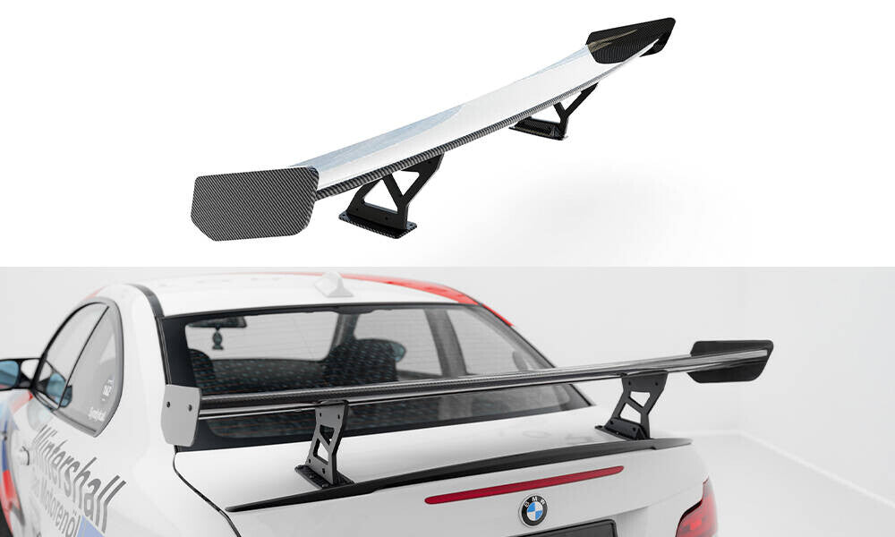 Carbon Heckspoiler Heckflügel Standfuß Innen V.2 passend für BMW 1er M E82