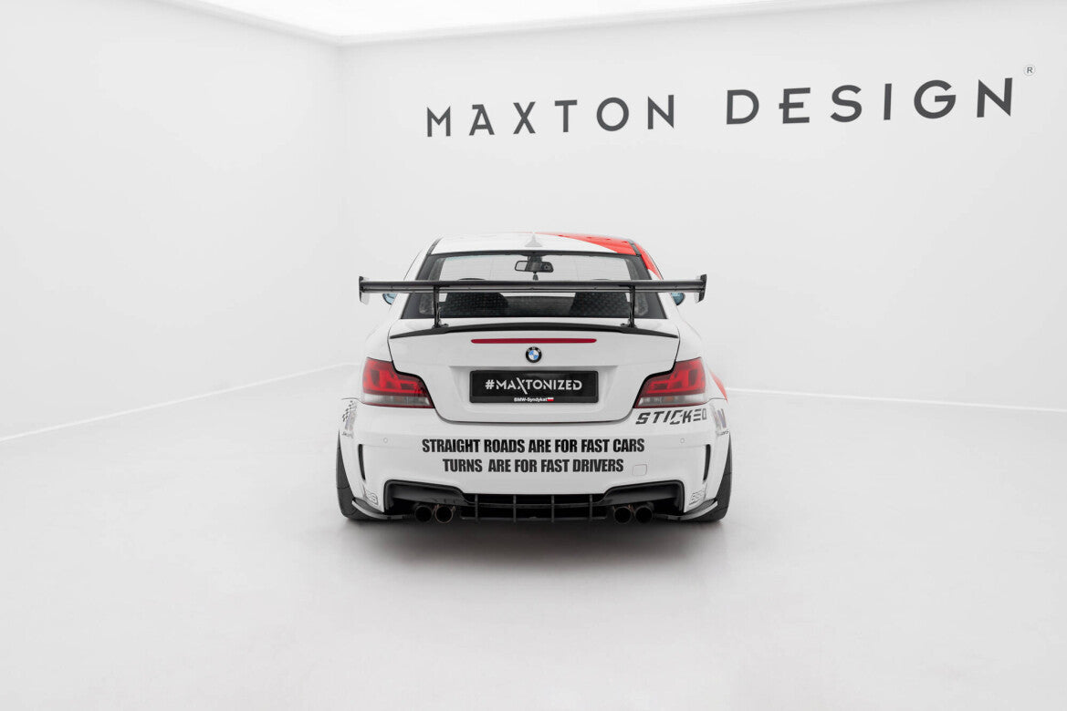 Carbon Heckspoiler Heckflügel Standfuß Innen V.2 passend für BMW 1er M E82
