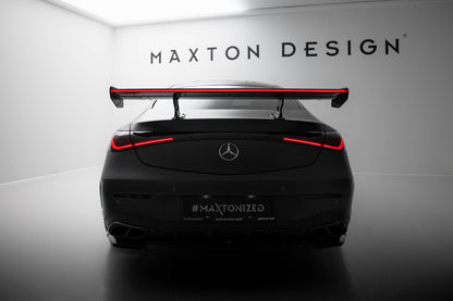 Carbon Heckspoiler Heckflügel V.1 + LED passend für Mercedes-AMG CLE 53 C236