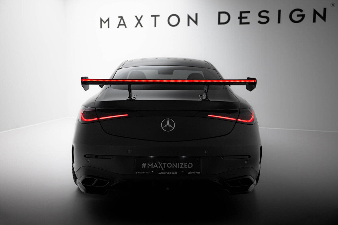 Carbon Heckspoiler Heckflügel V.1 + LED passend für Mercedes-AMG CLE 53 C236