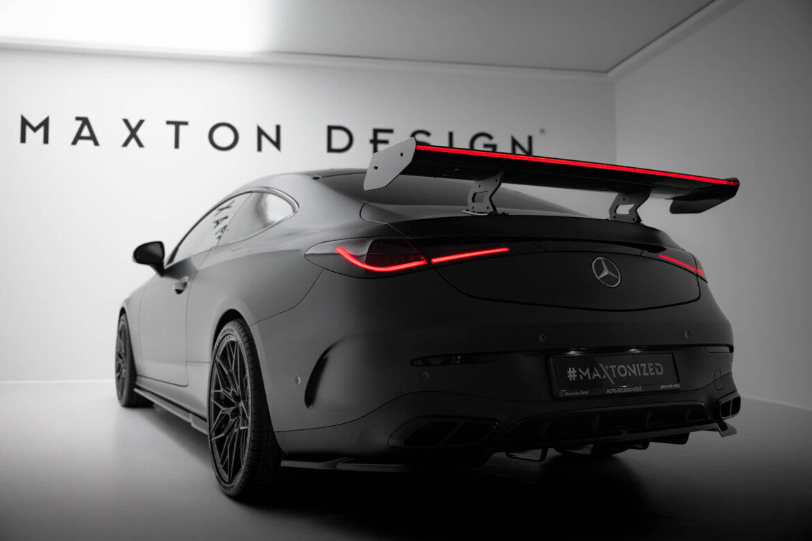 Carbon Heckspoiler Heckflügel V.1 + LED passend für Mercedes-AMG CLE 53 C236