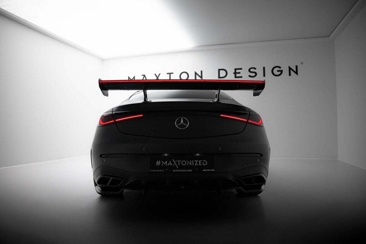 Carbon Heckspoiler Heckflügel V.1 + LED passend für Mercedes-AMG CLE 53 C236