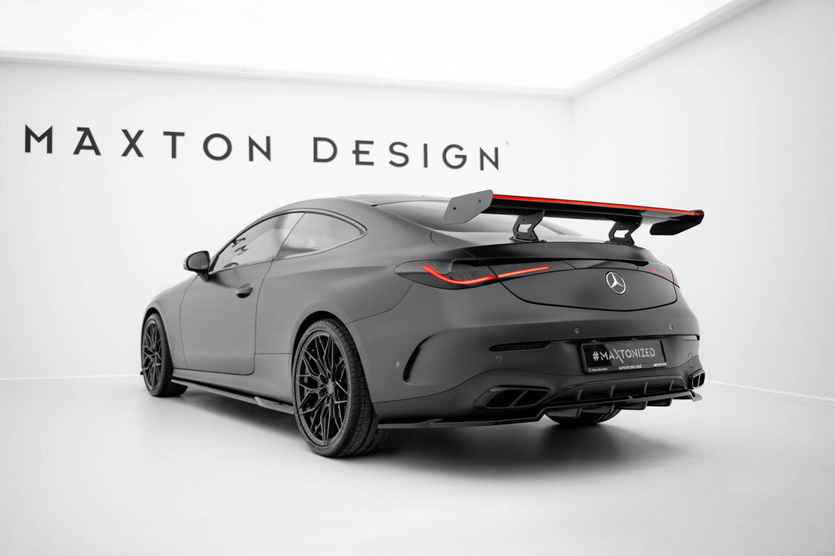 Carbon Heckspoiler Heckflügel V.1 + LED passend für Mercedes-AMG CLE 53 C236