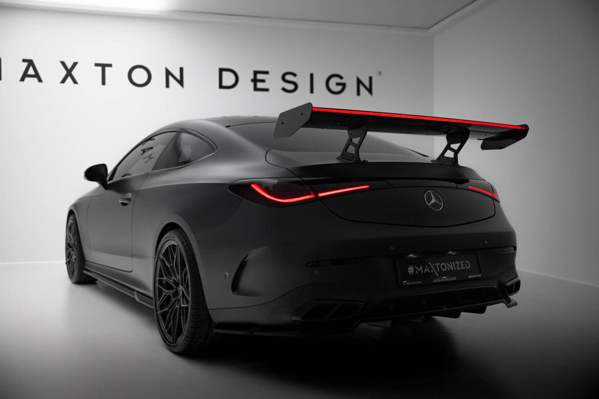 Carbon Heckspoiler Heckflügel V.2 + LED passend für Mercedes-AMG CLE 53 C236