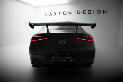 Carbon Heckspoiler Heckflügel V.2 + LED passend für Mercedes-AMG CLE 53 C236