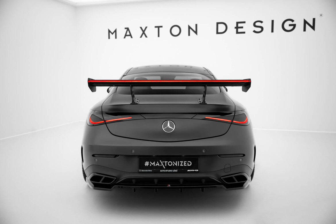 Carbon Heckspoiler Heckflügel V.2 + LED passend für Mercedes-AMG CLE 53 C236