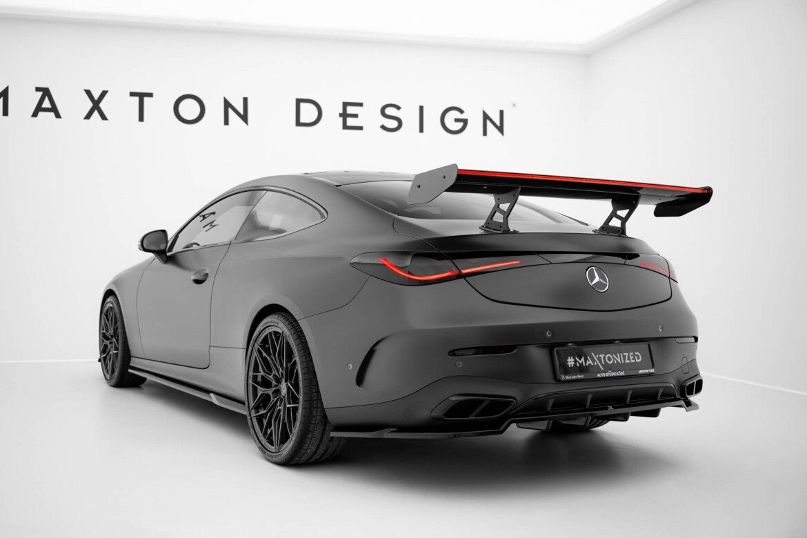 Carbon Heckspoiler Heckflügel V.2 + LED passend für Mercedes-AMG CLE 53 C236