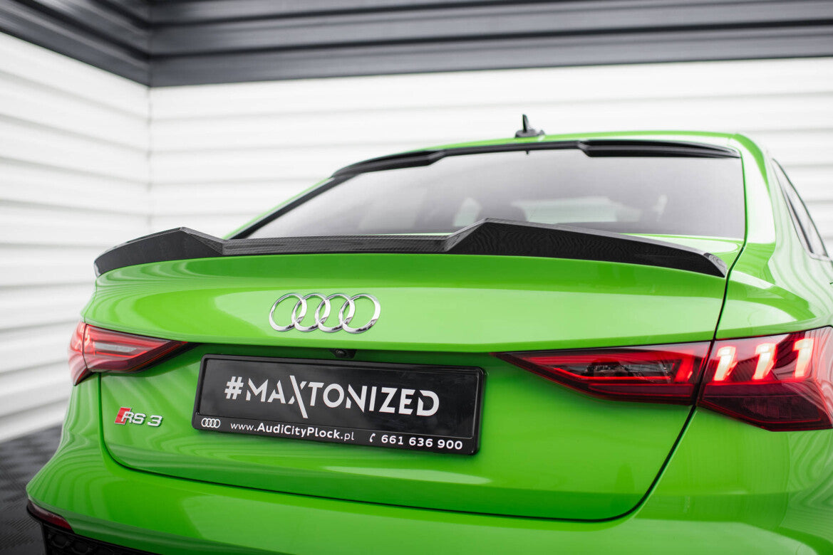 Carbon Heckspoiler V.1 passend für Audi RS3 / S3 / A3 S-Line / A3 Limousine 8Y FL