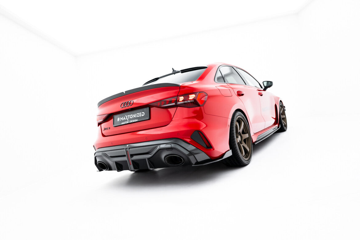 Carbon Heckspoiler V.2 passend für Audi RS3 / S3 / A3 S-Line / A3 Limousine 8Y FL