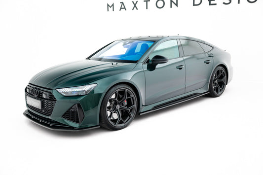 Carbon Seitenschweller Ansatz (Paar) passend für Audi RS7 C8