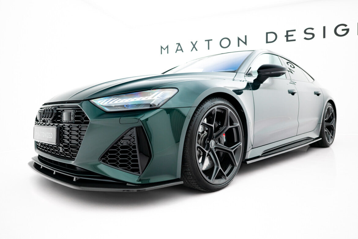 Carbon Seitenschweller Ansatz (Paar) passend für Audi RS7 C8