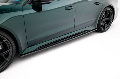 Carbon Seitenschweller Ansatz (Paar) passend für Audi RS7 C8