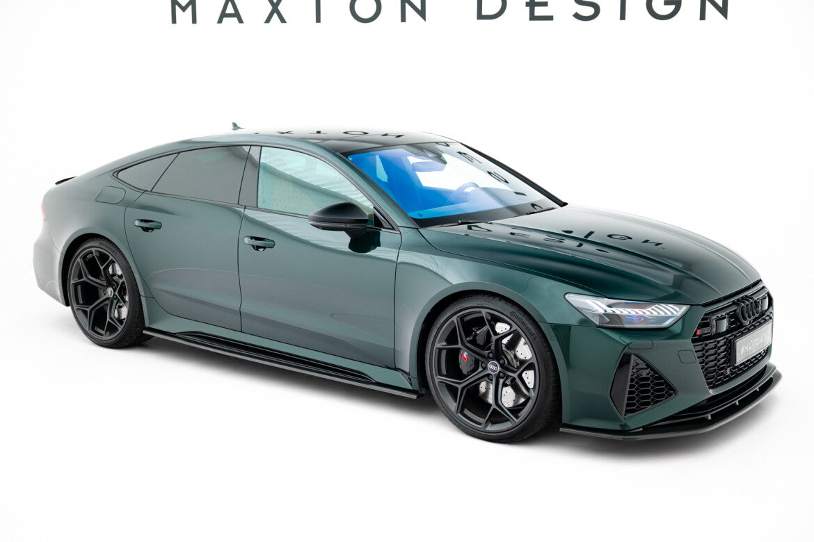Carbon Seitenschweller Ansatz (Paar) passend für Audi RS7 C8
