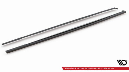 Carbon Seitenschweller Ansatz (Paar) passend für Audi RS7 C8