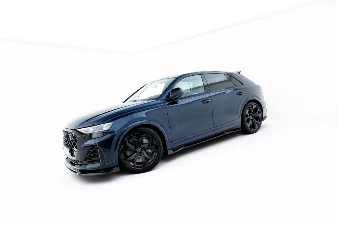 Carbon Seitenschweller Ansatz (Paar) passend für Audi RSQ8 Mk1 Facelift