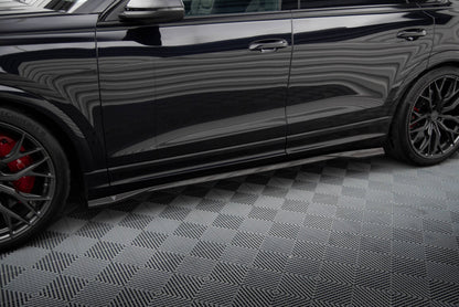 Carbon Seitenschweller Ansatz (Paar) passend für Audi RSQ8 Mk1