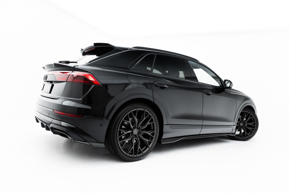 Carbon Seitenschweller Ansatz (Paar) passend für Audi SQ8 / Q8 S-Line Mk1 FL