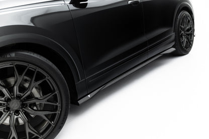 Carbon Seitenschweller Ansatz (Paar) passend für Audi SQ8 / Q8 S-Line Mk1 FL