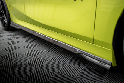 Carbon Seitenschweller Ansatz (Paar) passend für BMW 1er M-Paket/ M135i / 128ti F40