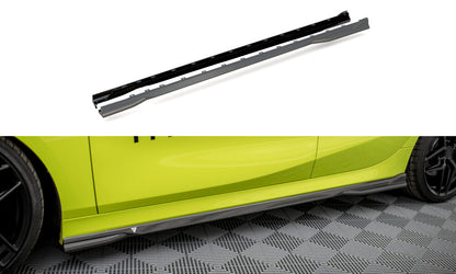 Carbon Seitenschweller Ansatz (Paar) passend für BMW 1er M-Paket/ M135i / 128ti F40