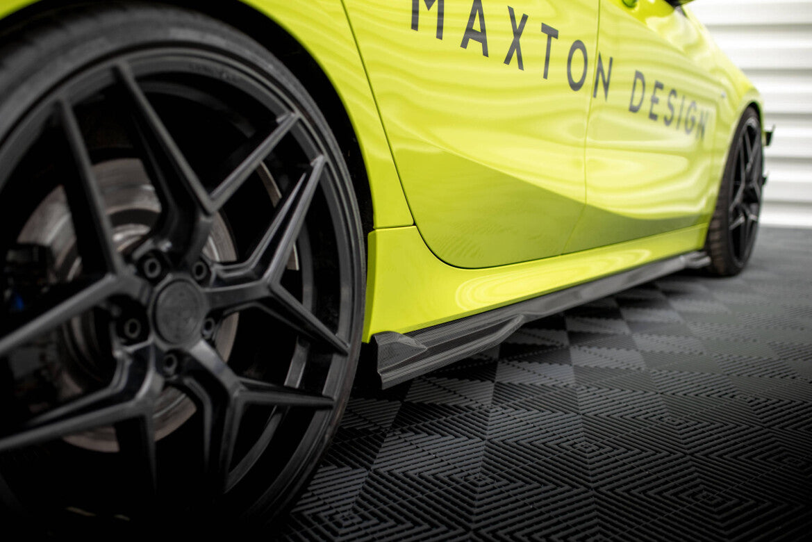 Carbon Seitenschweller Ansatz (Paar) passend für BMW 1er M-Paket/ M135i / 128ti F40