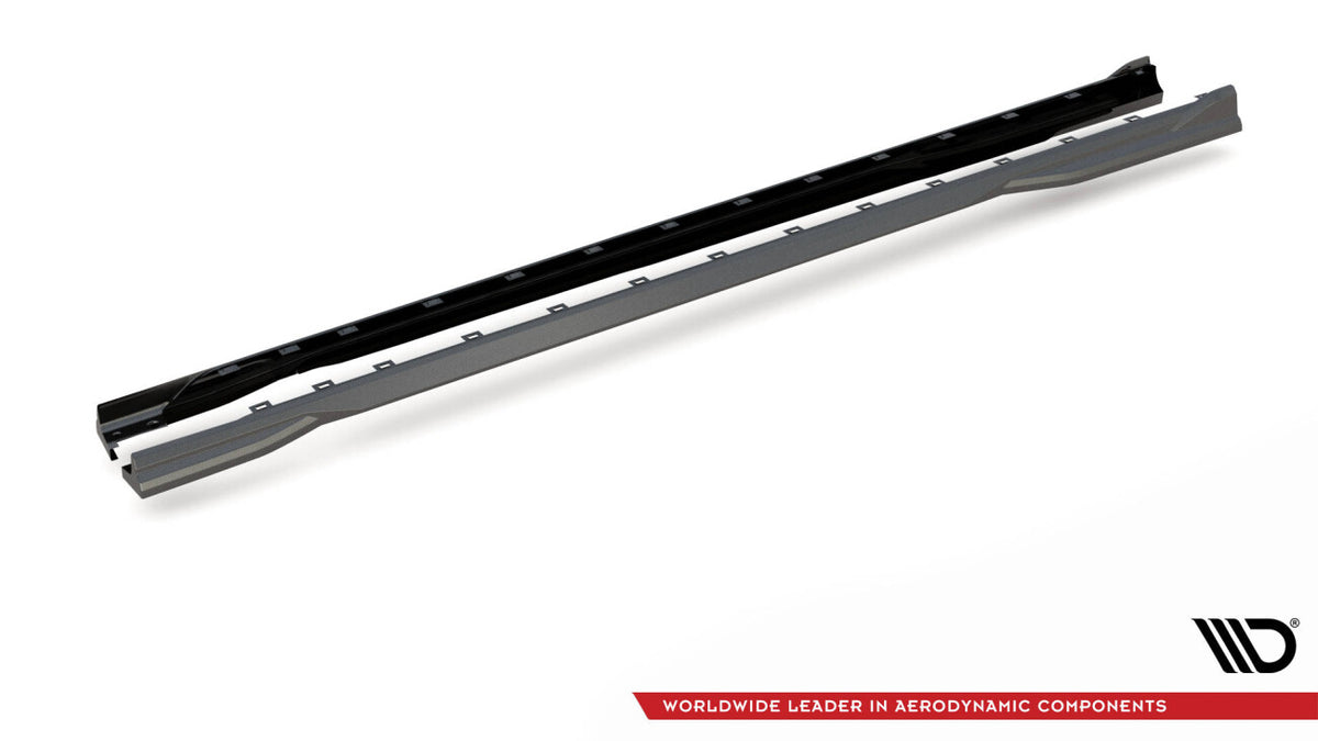 Carbon Seitenschweller Ansatz (Paar) passend für BMW 1er M-Paket/ M135i / 128ti F40