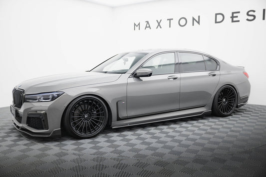 Carbon Seitenschweller Ansatz (Paar) passend für BMW 7 M-Paket G11 FL