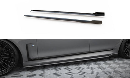 Carbon Seitenschweller Ansatz (Paar) passend für BMW 7 M-Paket G11 FL