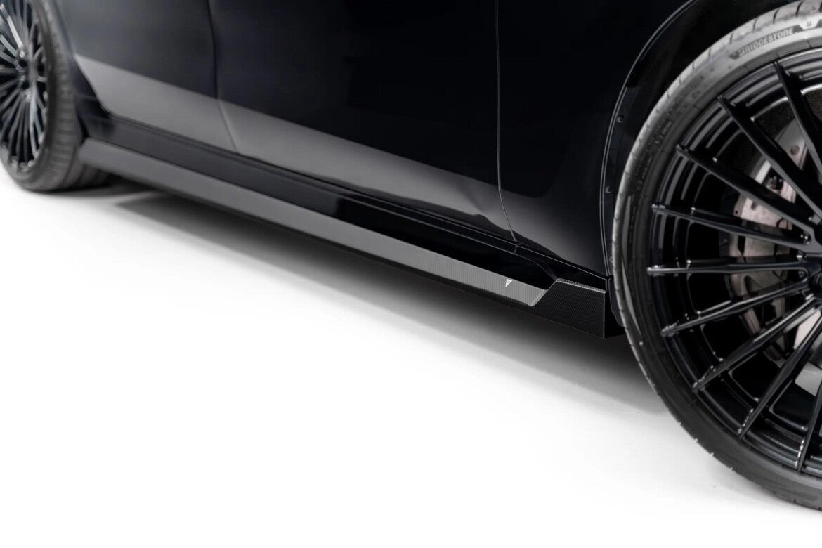 Carbon Seitenschweller Ansatz (Paar) passend für BMW 7 M-Paket / M760e / i7 M-Paket G70
