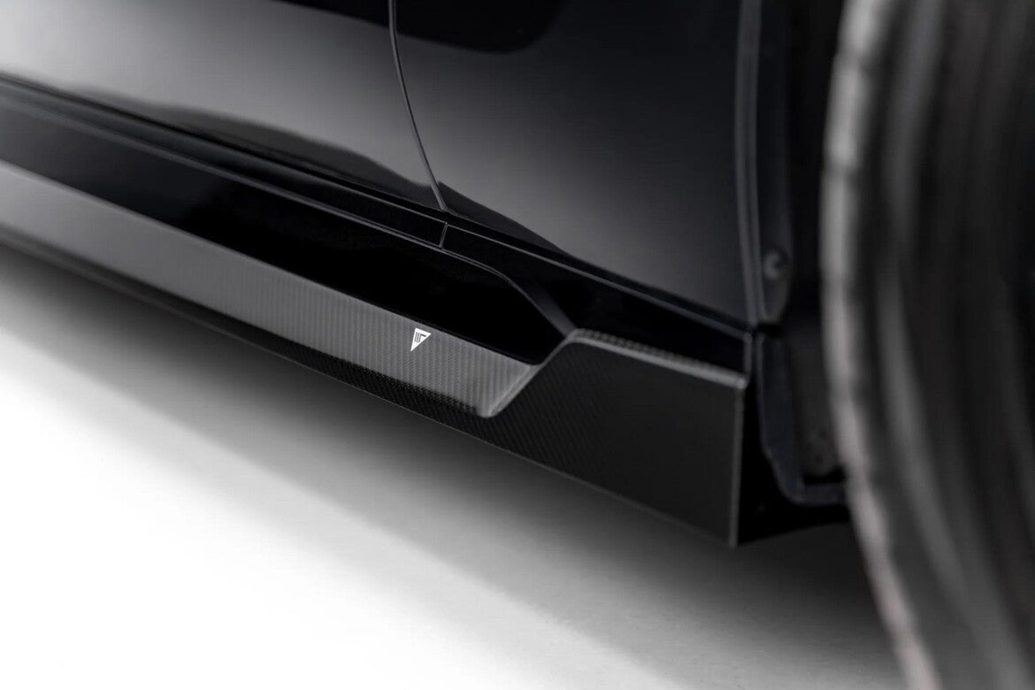 Carbon Seitenschweller Ansatz (Paar) passend für BMW 7 M-Paket / M760e / i7 M-Paket G70