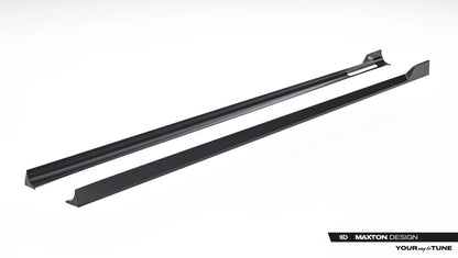 Carbon Seitenschweller Ansatz (Paar) passend für BMW 7 M-Paket / M760e / i7 M-Paket G70