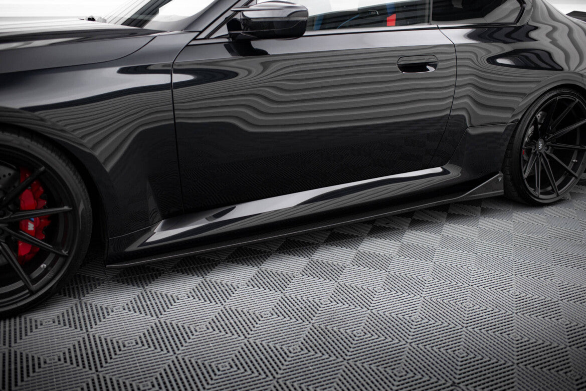 Carbon Seitenschweller Ansatz (Paar) passend für BMW M2 G87