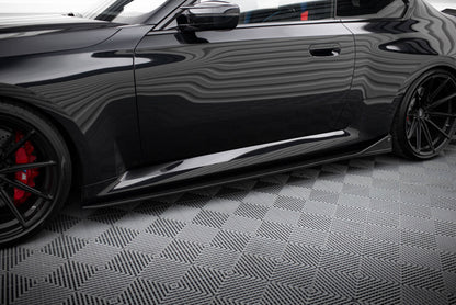 Carbon Seitenschweller Ansatz (Paar) passend für BMW M2 G87