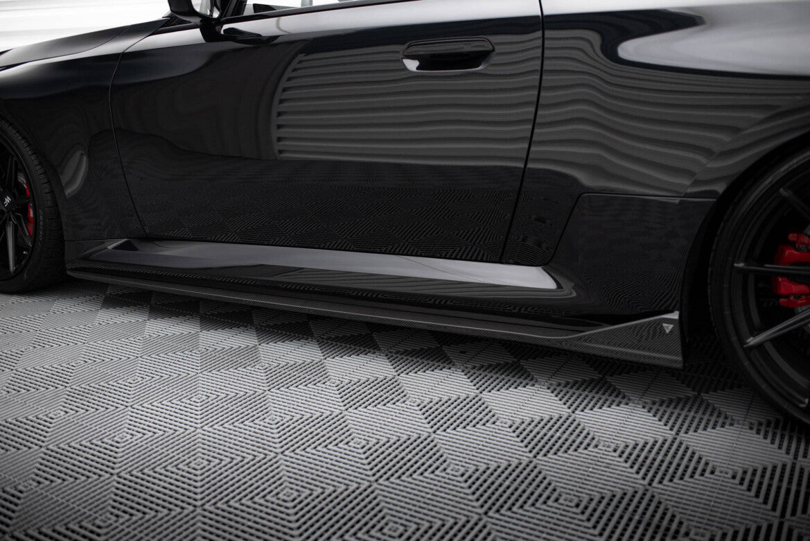 Carbon Seitenschweller Ansatz (Paar) passend für BMW M2 G87