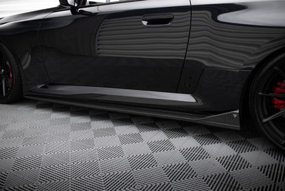 Carbon Seitenschweller Ansatz (Paar) passend für BMW M2 G87