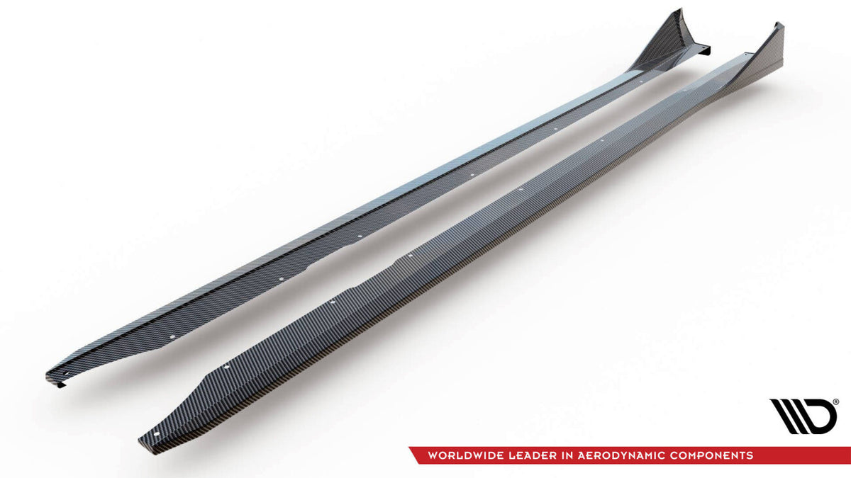 Carbon Seitenschweller Ansatz (Paar) passend für BMW M2 G87