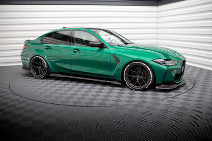 Carbon Seitenschweller Ansatz (Paar) passend für BMW M3 Limousine / Touring G80 / G81