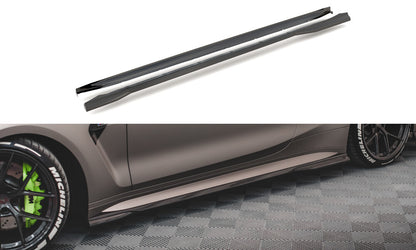 Carbon Seitenschweller Ansatz (Paar) passend für BMW M4 G82 / G82 FL