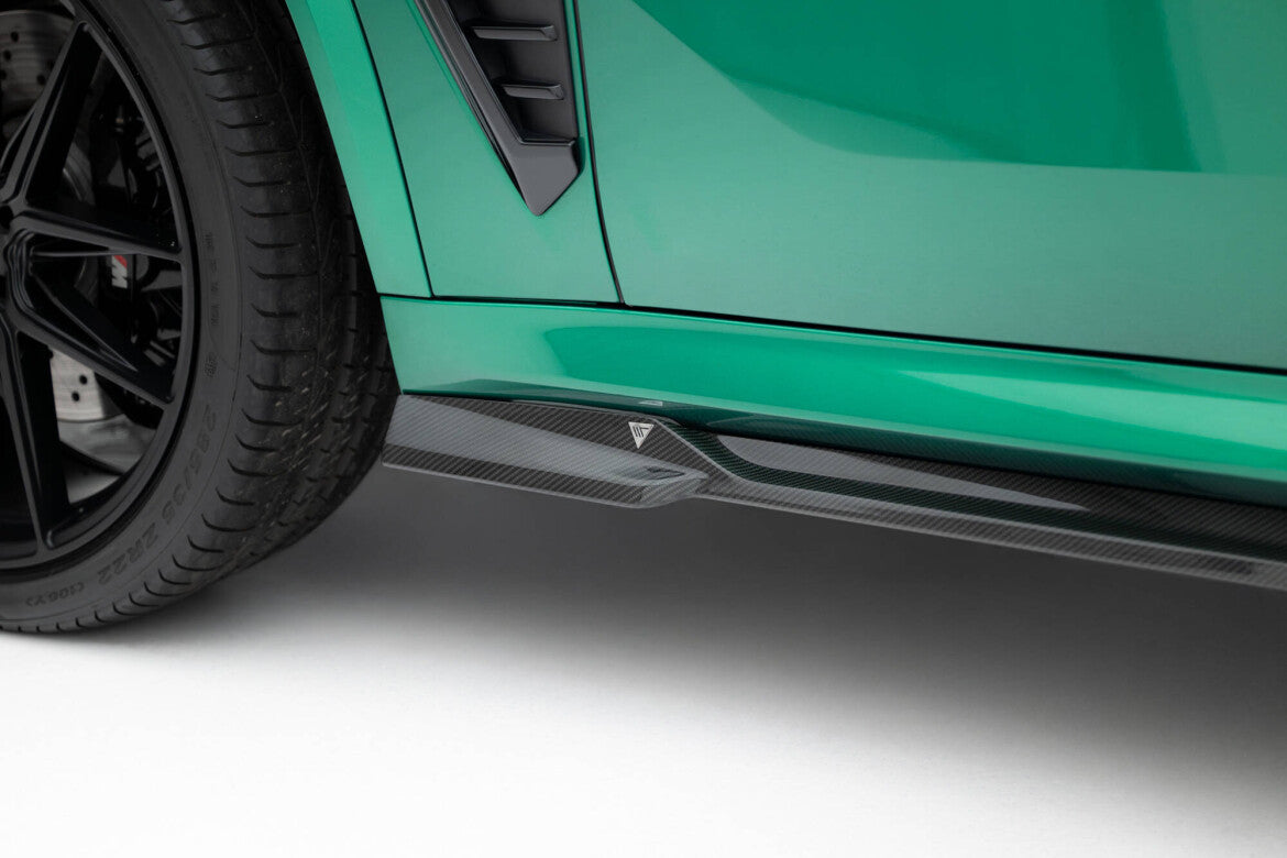 Carbon Seitenschweller Ansatz (Paar) passend für BMW X5 M F95 FL
