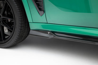Carbon Seitenschweller Ansatz (Paar) passend für BMW X5 M F95 FL