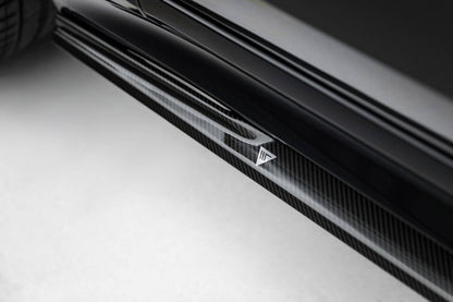 Carbon Seitenschweller Ansatz (Paar) passend für BMW X7 M-Paket G07