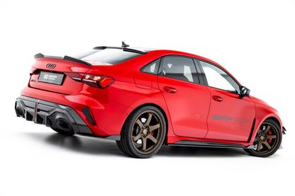 Carbon Seitenschweller Ansatz (Paar) V.1 passend für Audi RS3 Limousine 8Y FL